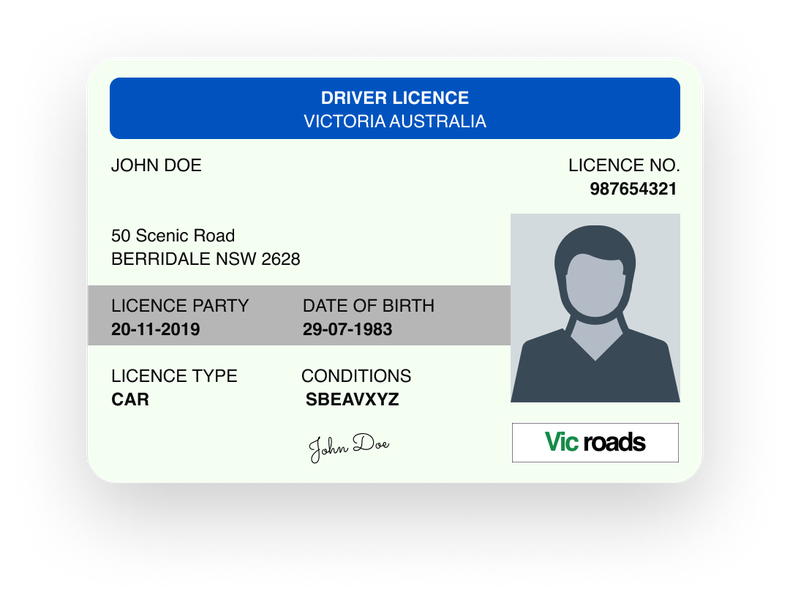 Australia Driving License
