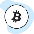 Trading Bitcoin Icon