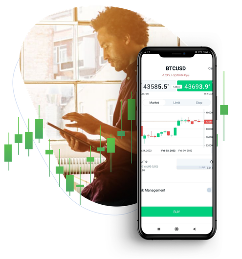 fxTrade app hero